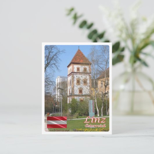 Österreich - Linz - Postkarte (Stehend Vorderseite)
