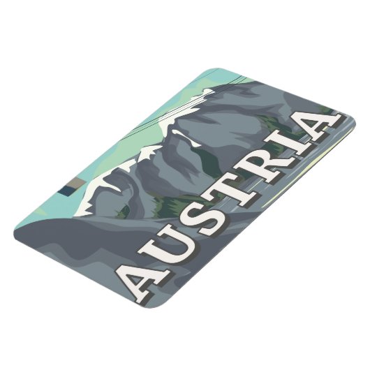 Österreich Magnet (Linke Seite)