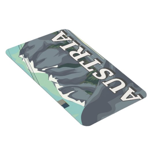 Österreich Magnet (Rechte Seite)