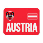 Österreich Magnet (Horizontal)