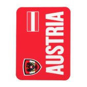 Österreich Magnet (Vertikal)