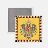 Österreich Magnet (Vorderseite/Rückseite)