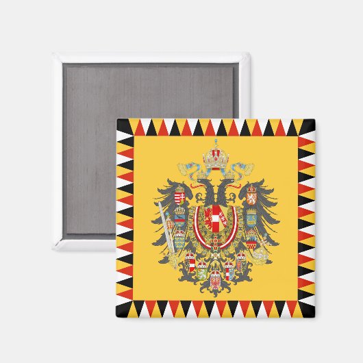 Österreich Magnet (Vorderseite/Rückseite)