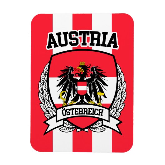 Österreich Magnet (Vertikal)