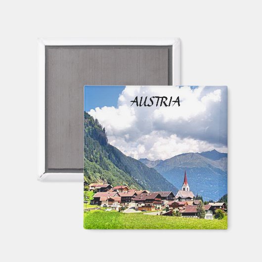 ÖSTERREICH MAGNET (Vorderseite/Rückseite)