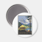 Österreich Magnet (Vorderseite/Rückseite)