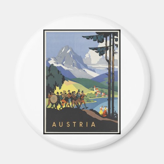 Österreich Magnet (Vorne)