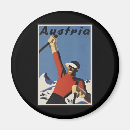 Österreich Magnet (Vorne)