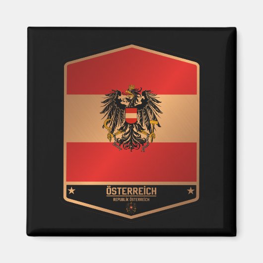 Österreich Magnet (Vorne)