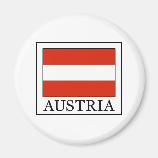 Österreich Magnet (Vorne)