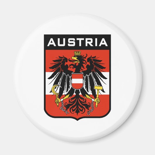Österreich Magnet (Vorne)