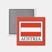 Österreich Magnet (Vorderseite/Rückseite)