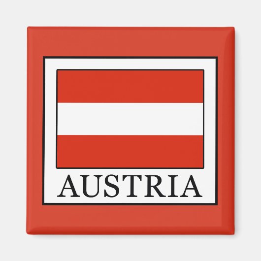Österreich Magnet (Vorne)
