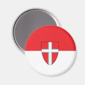 Österreich Magnet (Vorderseite/Rückseite)