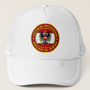 Österreich-Medaillon Truckerkappe