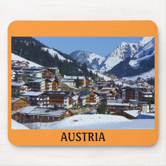 Österreich-Mousepad Mousepad (Vorne)