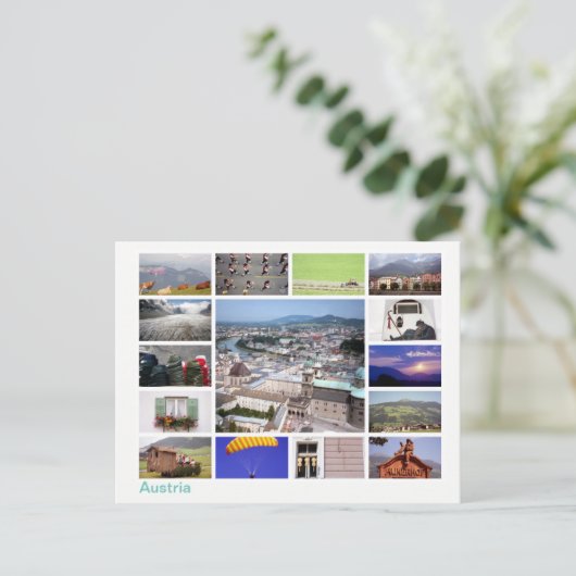 Österreich - Multi-Image Postkarte (Stehend Vorderseite)