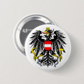 Österreich - Offizieller Wappen - Heraltrockenzeic Button (Vorne & Hinten)