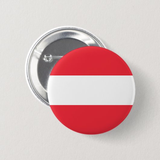 Österreich - österreichische Flagge Button (Vorne & Hinten)