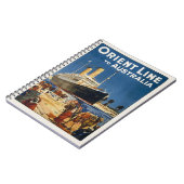 ÖSTERREICH OZEAN LINER OTRANTO NOTIZBLOCK (Linke Seite)