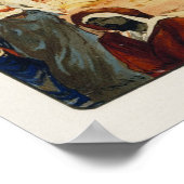 ÖSTERREICH OZEAN LINER OTRANTO POSTER (Ecke)