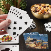 ÖSTERREICH OZEAN LINER OTRANTO SPIELKARTEN (In Situ)