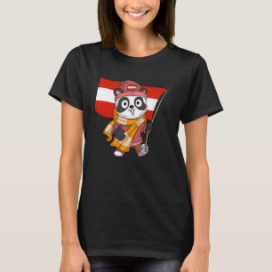 Österreich Panda Bear Austrian Fans T-Shirt