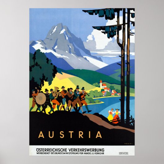 Österreich-Parade - Österreich Poster (Vorne)