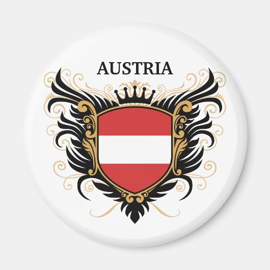 Österreich [personalisieren] magnet (Vorne)