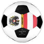 Österreich Personalisiert, Flaggen, Foto-Fußball Fußball (Gedreht)