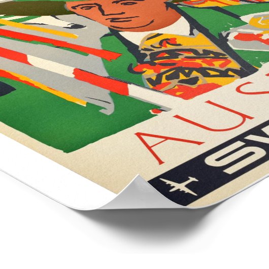 ÖSTERREICH POSTER (Ecke)