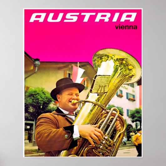 Österreich Poster (Vorne)