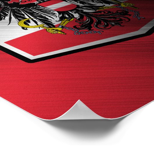 Österreich Poster (Ecke)