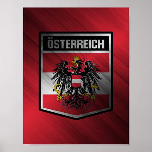 Österreich Poster (Vorne)