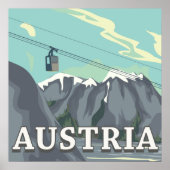 Österreich Poster (Vorne)