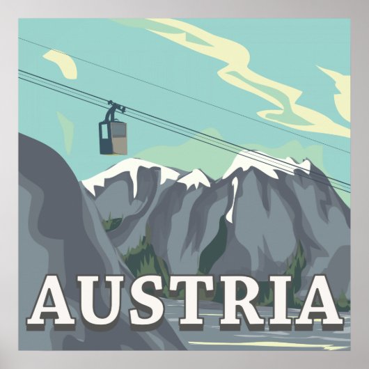 Österreich Poster (Vorne)
