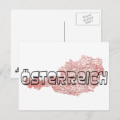 Österreich Postkarte (Vorne/Hinten)