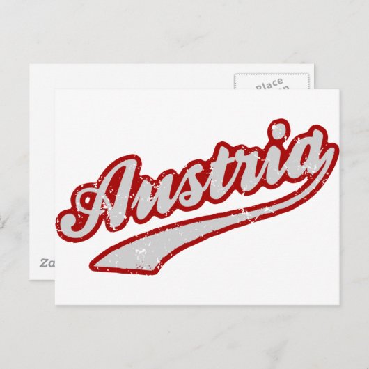 Österreich Postkarte (Vorne/Hinten)