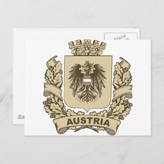 Österreich Postkarte (Vorne/Hinten)
