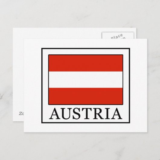 Österreich Postkarte (Vorne/Hinten)