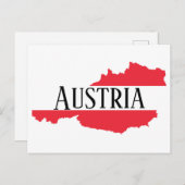 Österreich Postkarte (Vorne/Hinten)