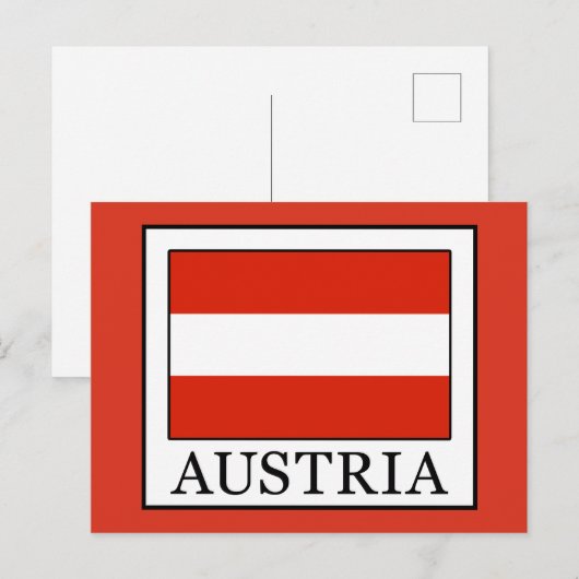 Österreich Postkarte (Vorne/Hinten)