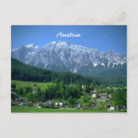 Österreich-Postkarte