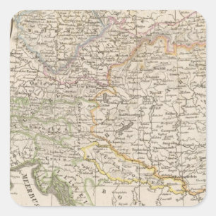 Österreich Quadratischer Aufkleber