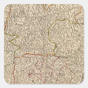 Österreich Quadratischer Aufkleber