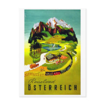 Österreich, Reiseland, Eisenbahn, Vintage-Reise