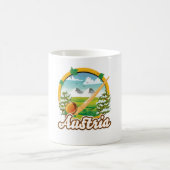 Österreich Retrologo Kaffeetasse (Mittel)