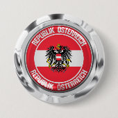 Österreich-RundEmblem Button (Vorderseite)