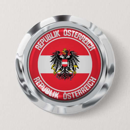 Österreich-RundEmblem Button (Vorderseite)