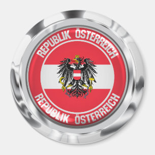 Österreich-RundEmblem Magnet
